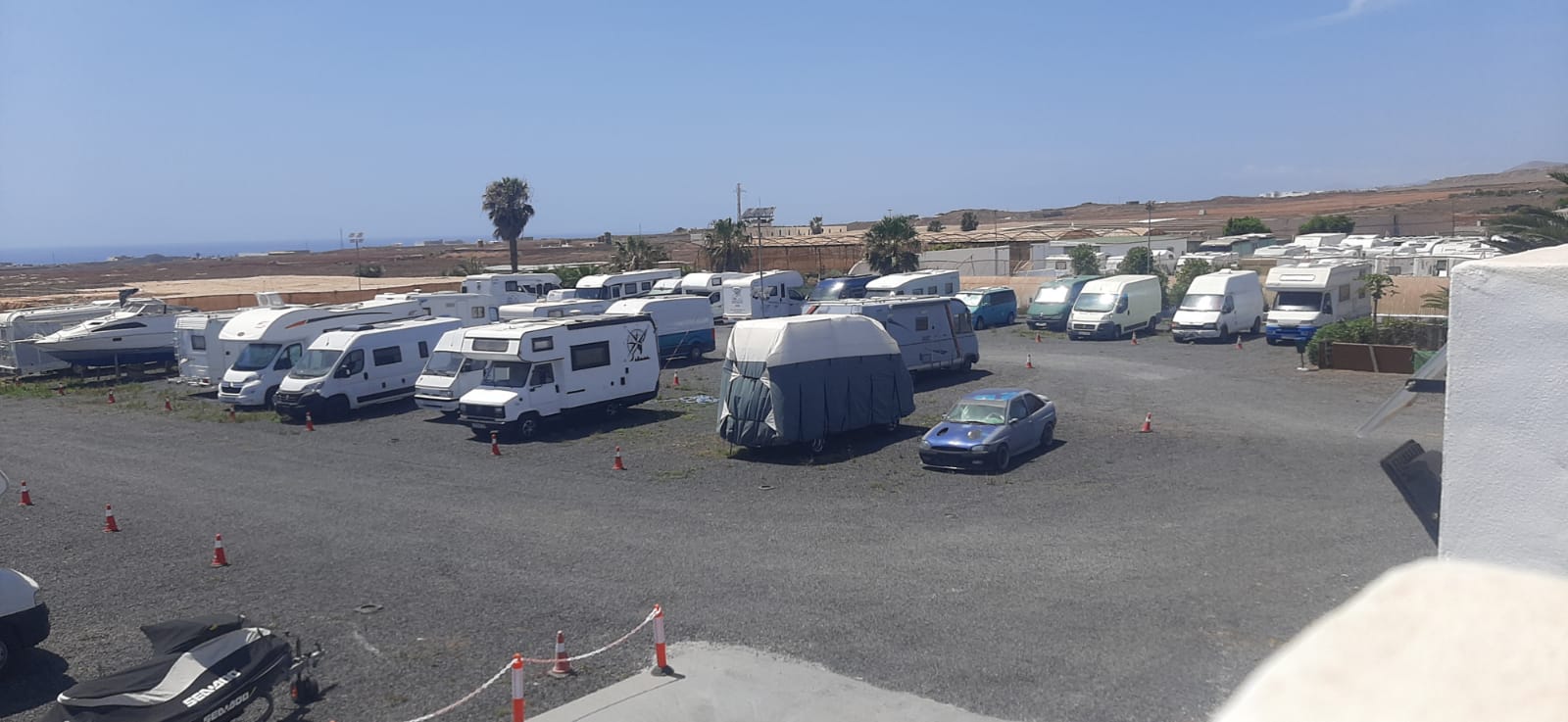 Parking caravanas